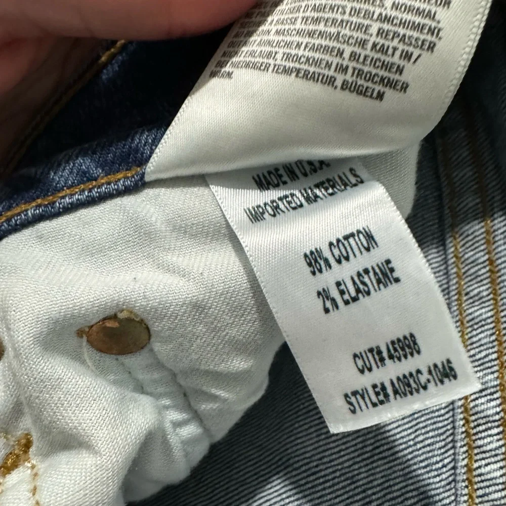 Agolde Women's Nico Hi Rise Slim Fit Jean Size 32